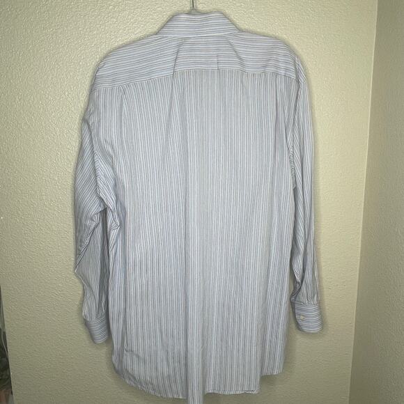 Tommy Bahama 100% Egyptian Cotton Multicolored Striped Button Down Size 32-33 - Picture 3 of 3
